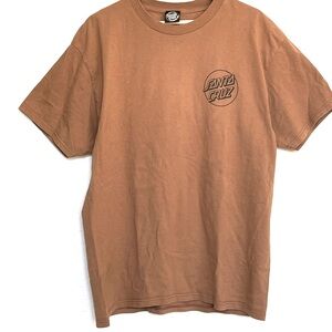 Santa Cruz Logan Shirt Large Short Sleeve Skateboarding Tee